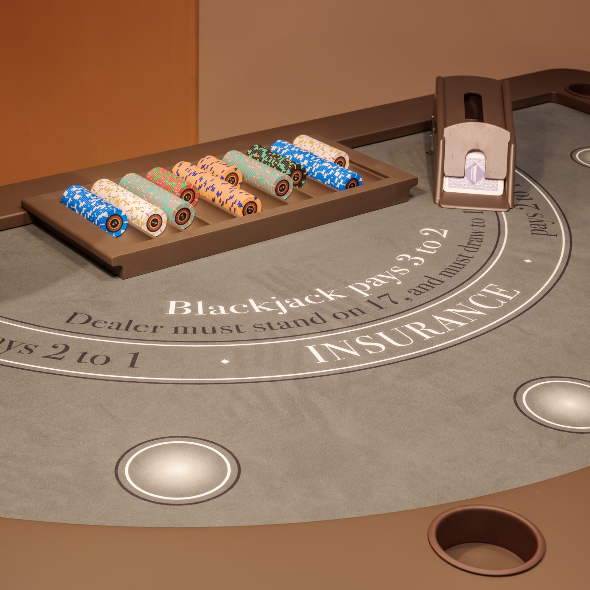 Tavolo da blackjack Roma
