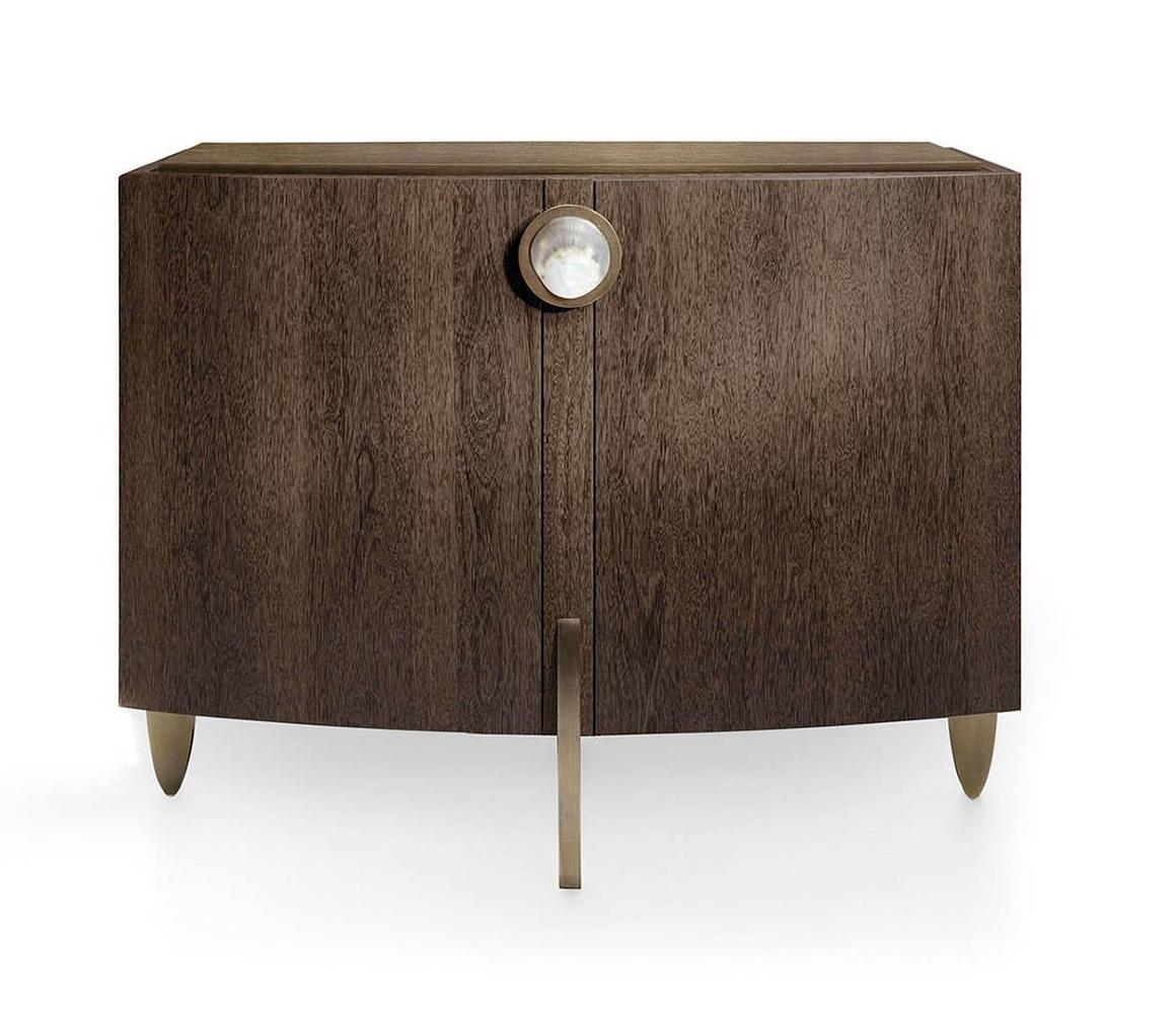 Buffet Curvo Perla/Bronzo
