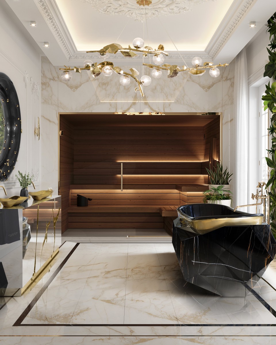 Vasca Da Bagno Gemstone Faux Marble - 1
