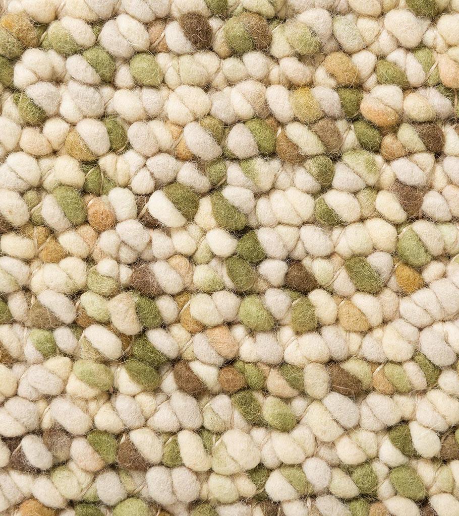 Tappeto Ciottolo Verde Muschio | Misura: 200 x 300 cm