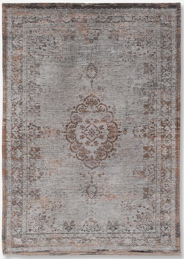 Tappeto Stile Vintage Grigio Ebano 8257
