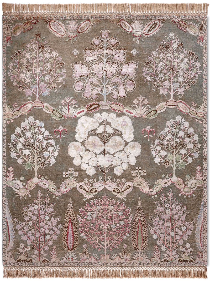 Tappeto Lusso Mughal