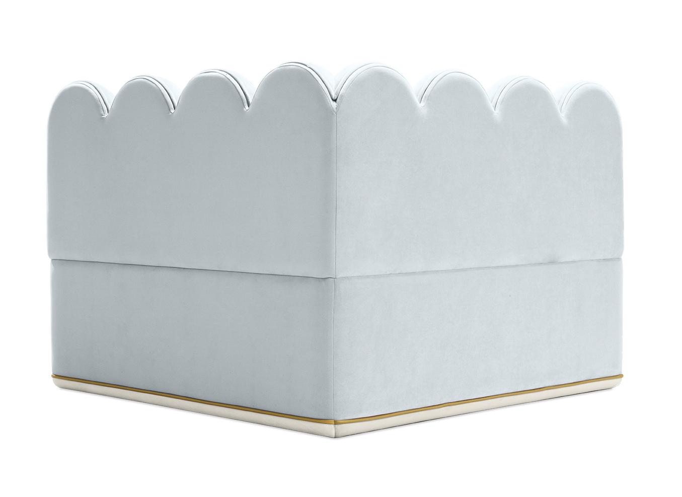 Divano Per Bambini Fluffy Cloud Candy