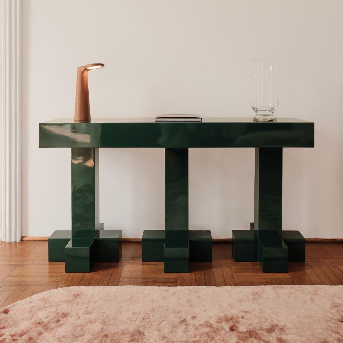 Console Verde Lucida
