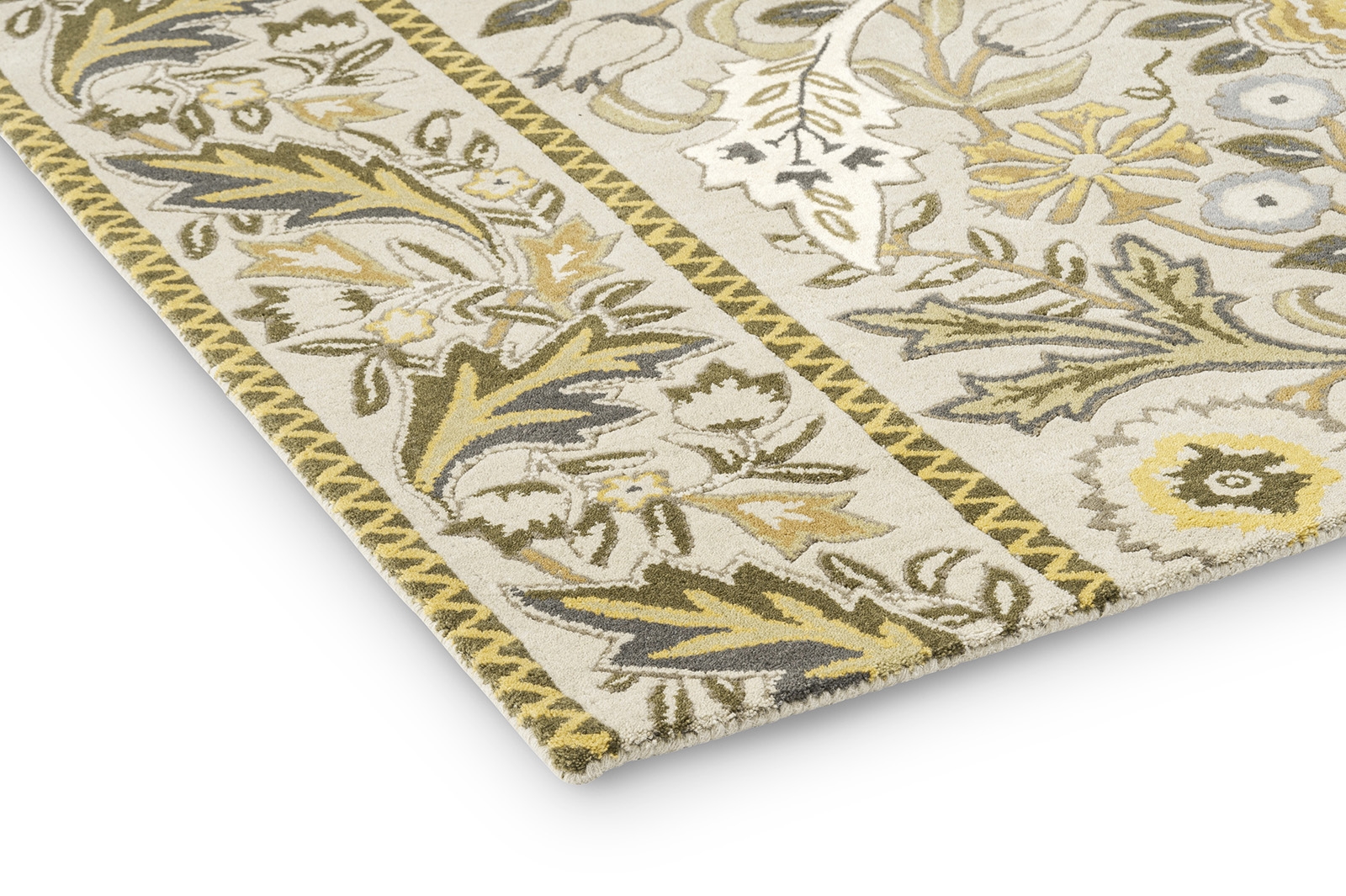 Tappeto Wilhelmina Lino Senape