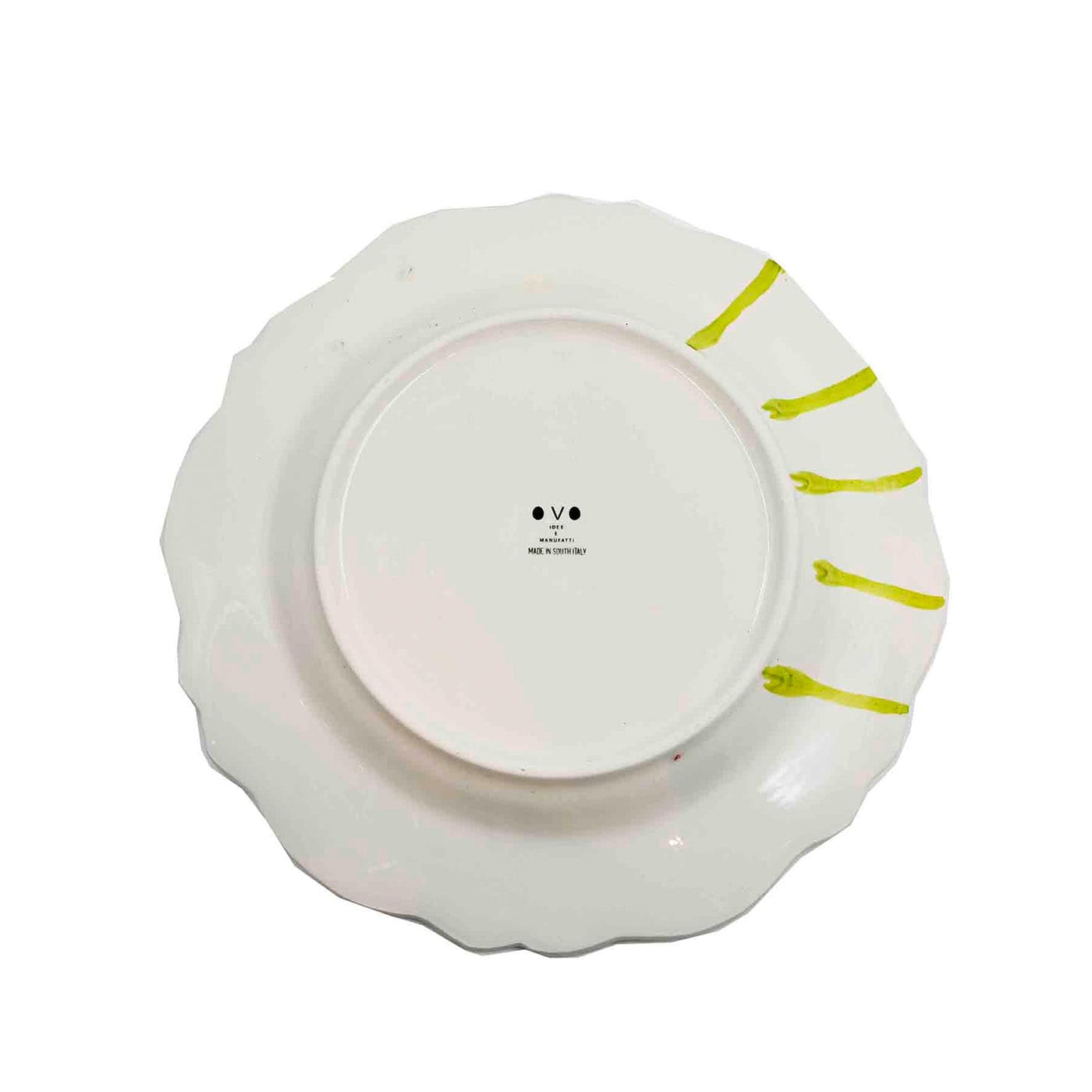 Piatto In Ceramica Artigianale