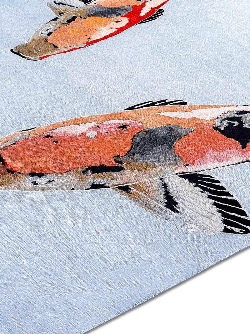 Tappeto Lusso Fish Arancio