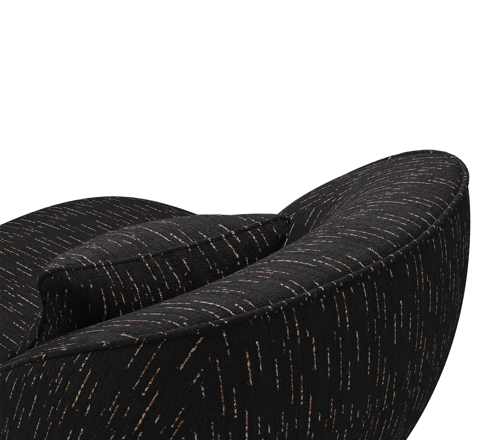 Poltrona Angora Nera
