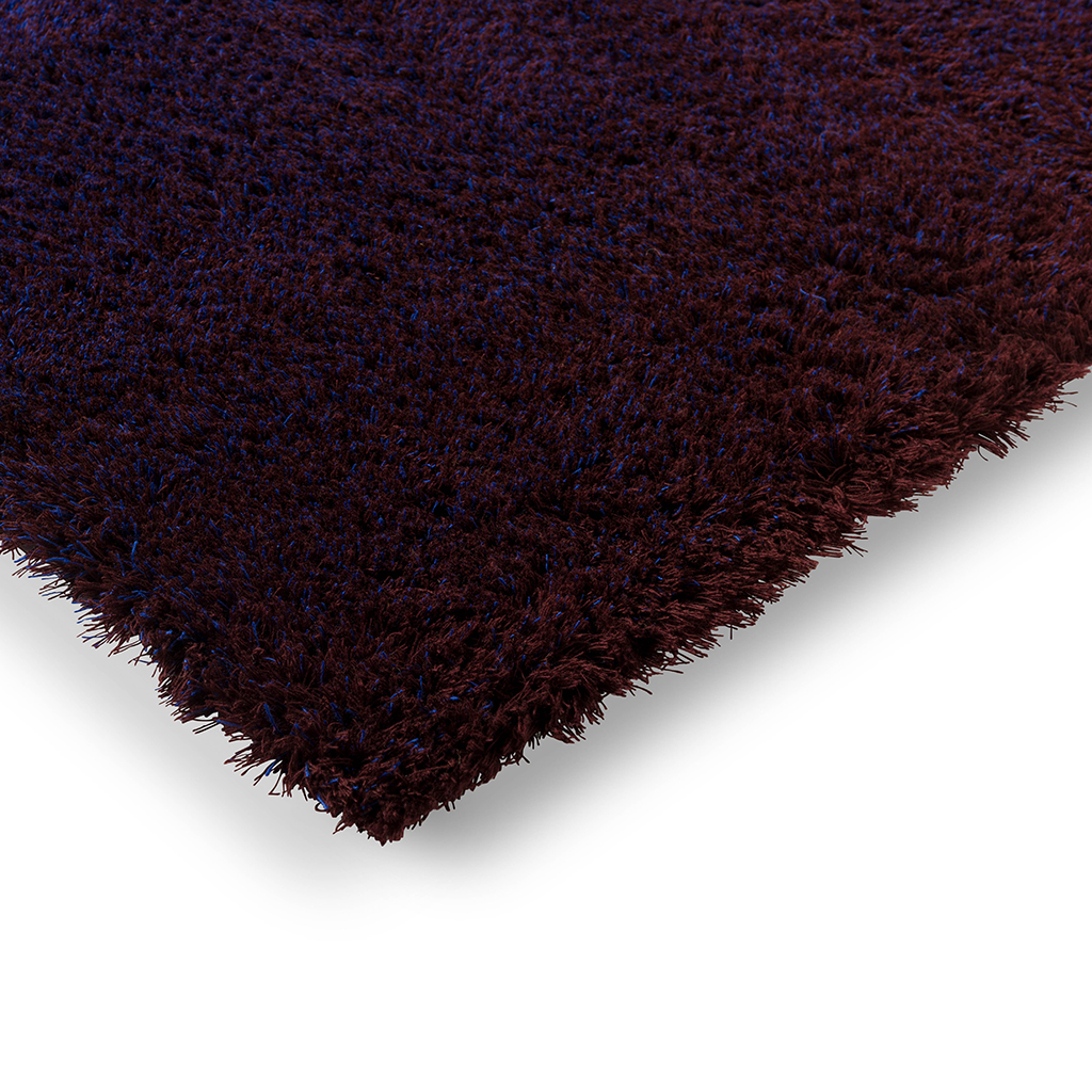 Tappeto Shade High Blu Elettrico/Melanzana
