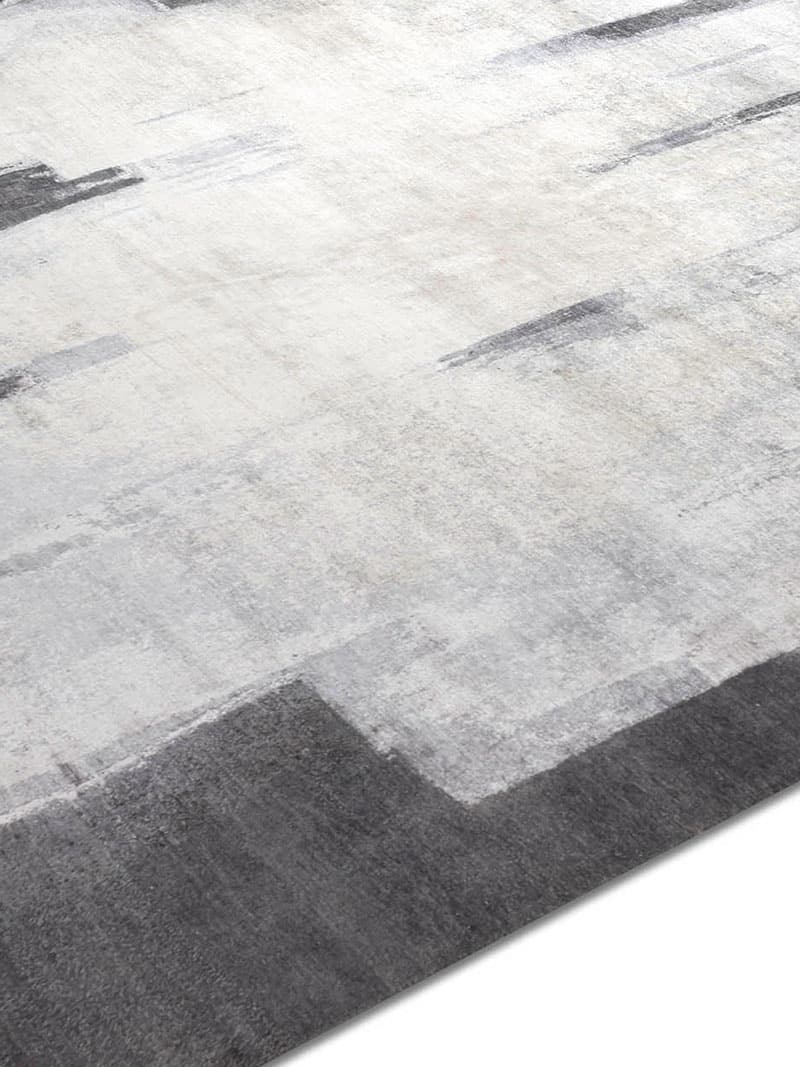 Tappeto Tessuto Grigio Argento | Misura: 365 x 457 cm