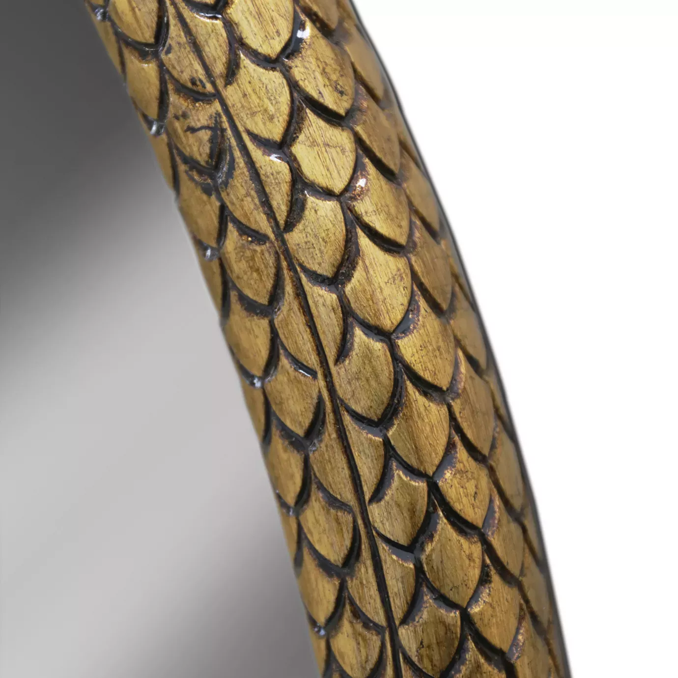 Specchio a Forma di Mela Serpentine