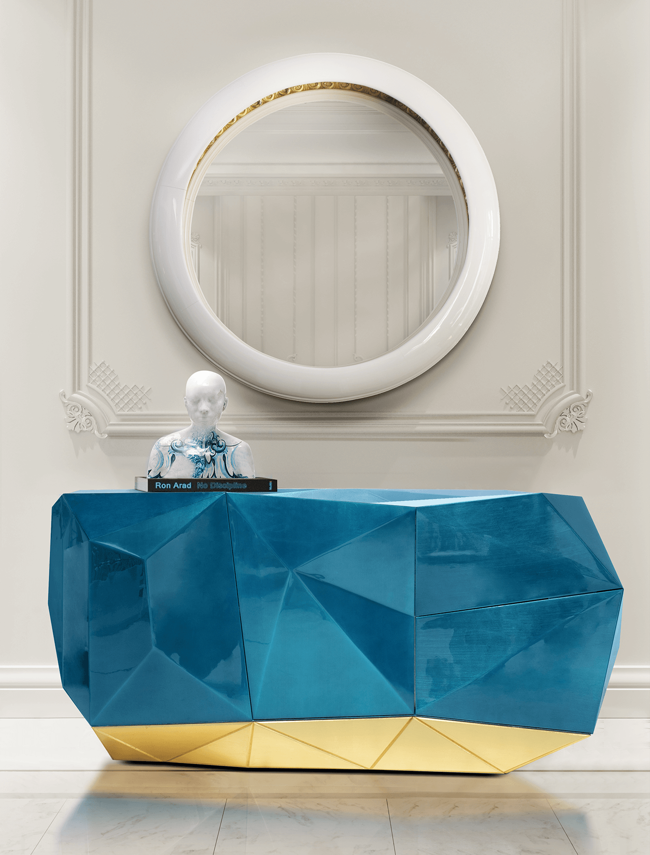 Credenza Blu Prism