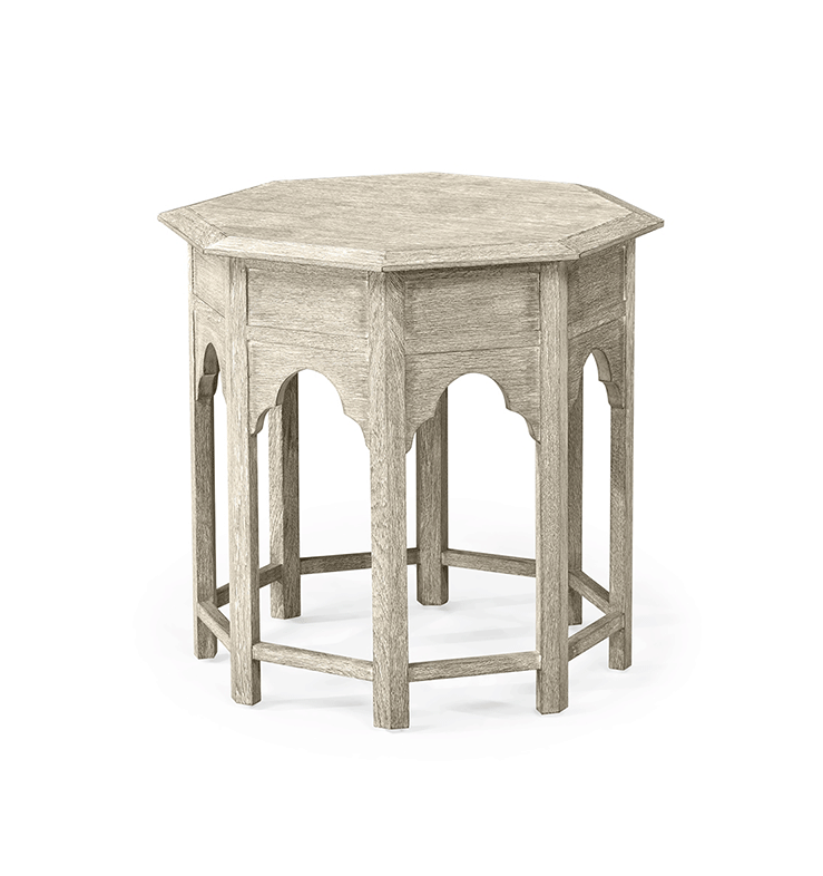 Tavolino laterale Tanjina Venetian White Oak