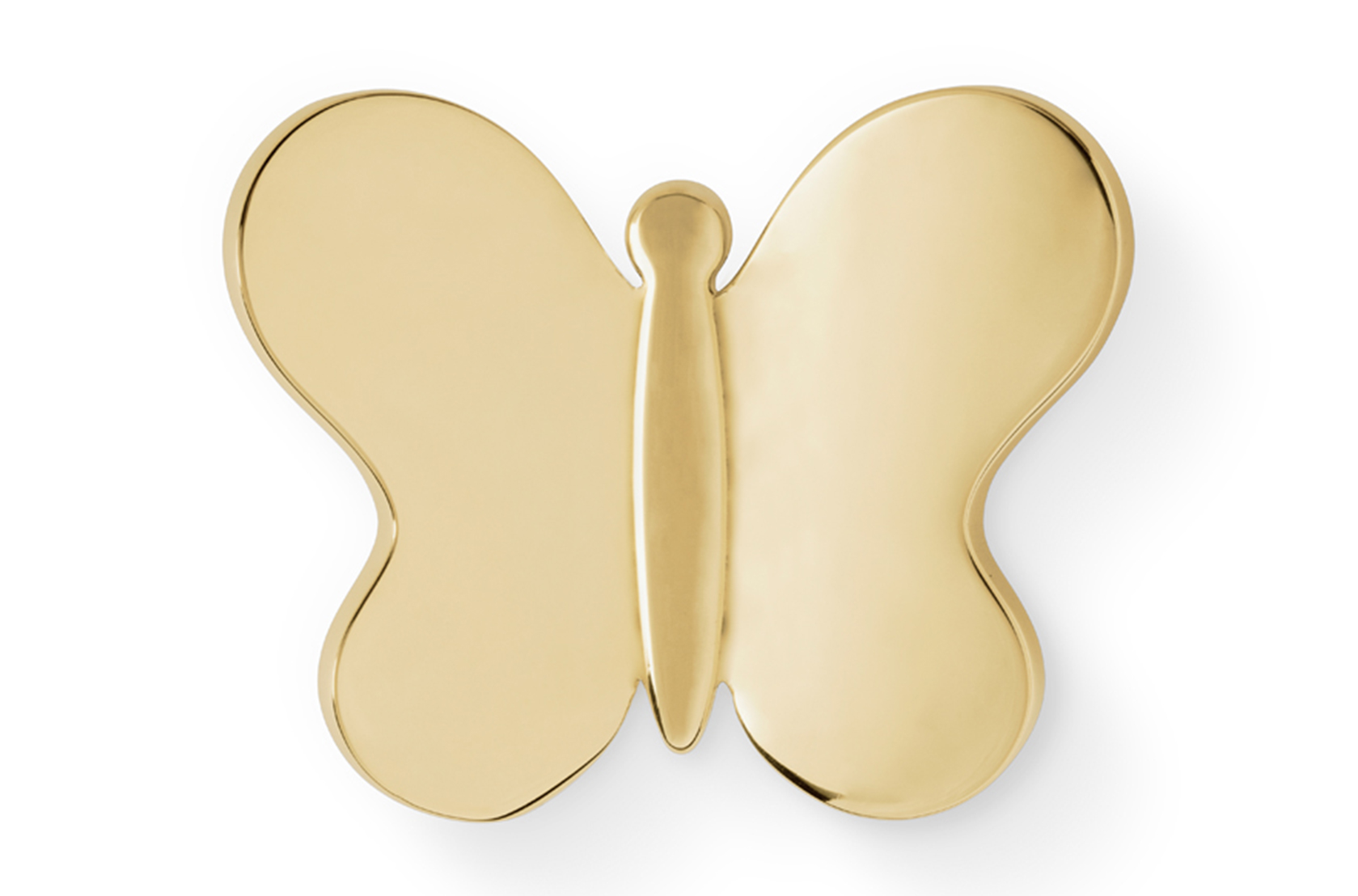Maniglia Shiny Gold Butterfly