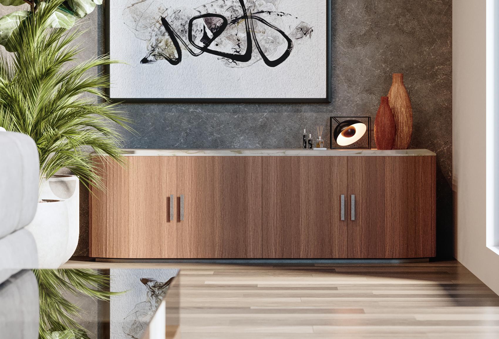 Madia Bruce in Legno e Marmo