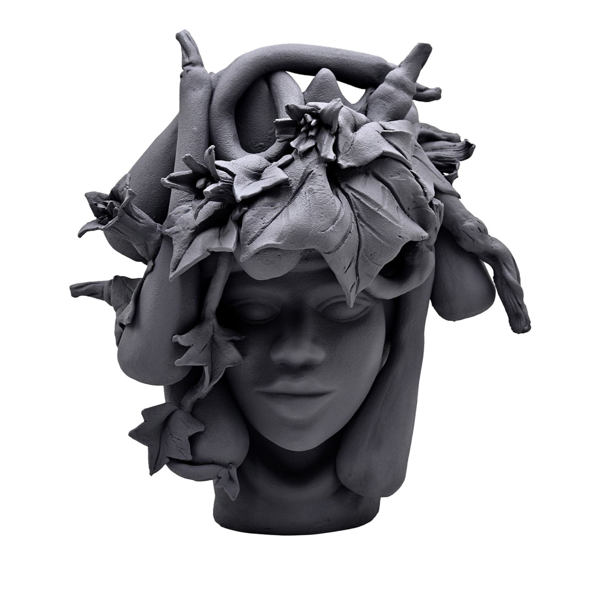 Testa di Moro Grigia Scultura