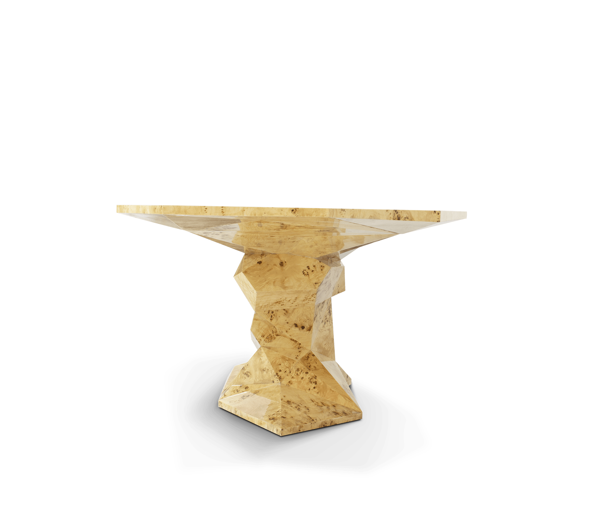 Tavolo da Pranzo Luxe in Radice di Pioppo Bonsai