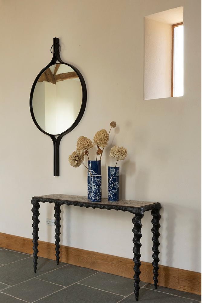 Tavolo console Karinta White Oyster
