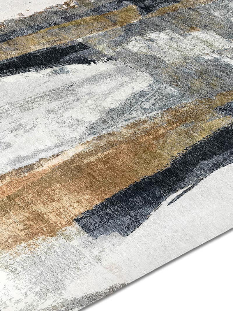 Tappeto Tessuto Verde/Ruggine | Misura: 274 x 365 cm
