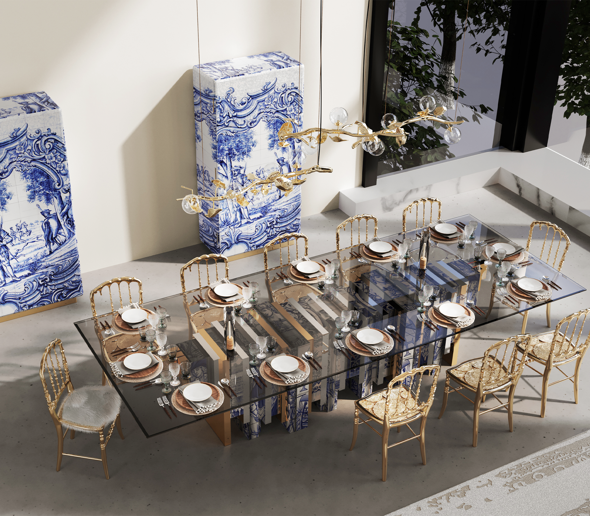 Tavolo da Pranzo di Lusso Legacy