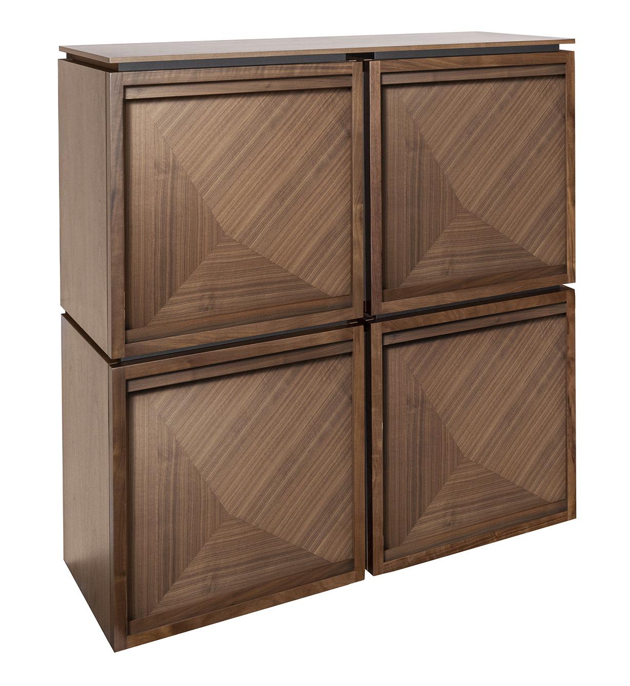 Credenza modulare quadrata Mesh