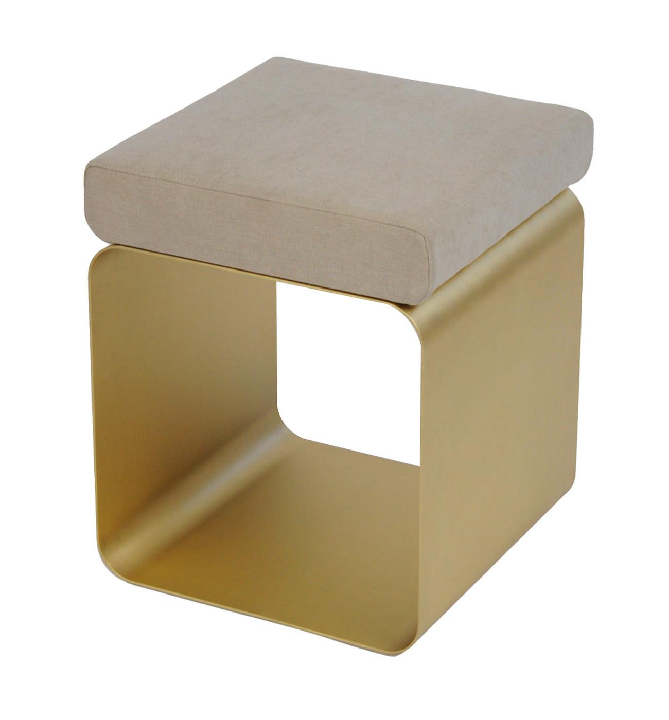 Sgabello Sabbia con Base in Metallo