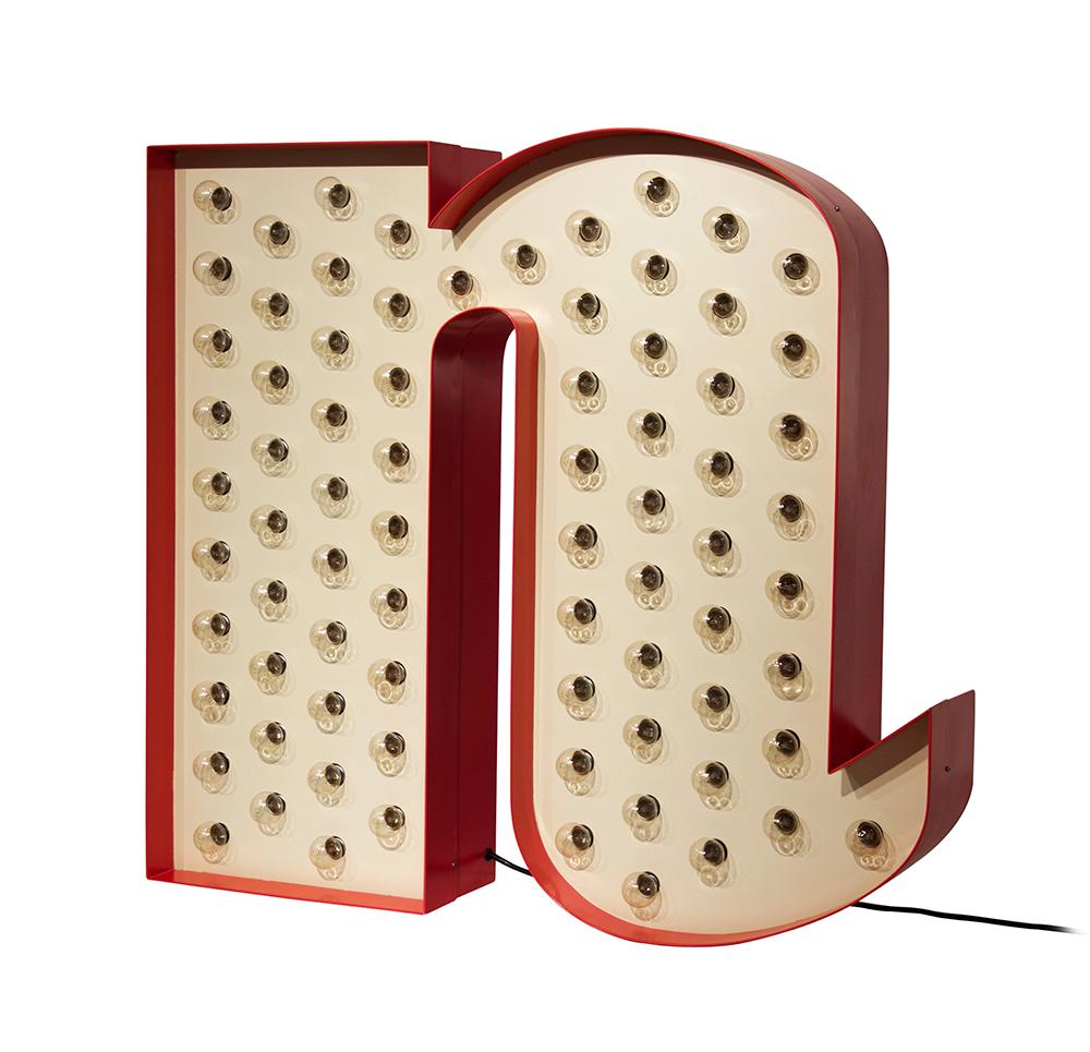Lettera Luminosa Noble N