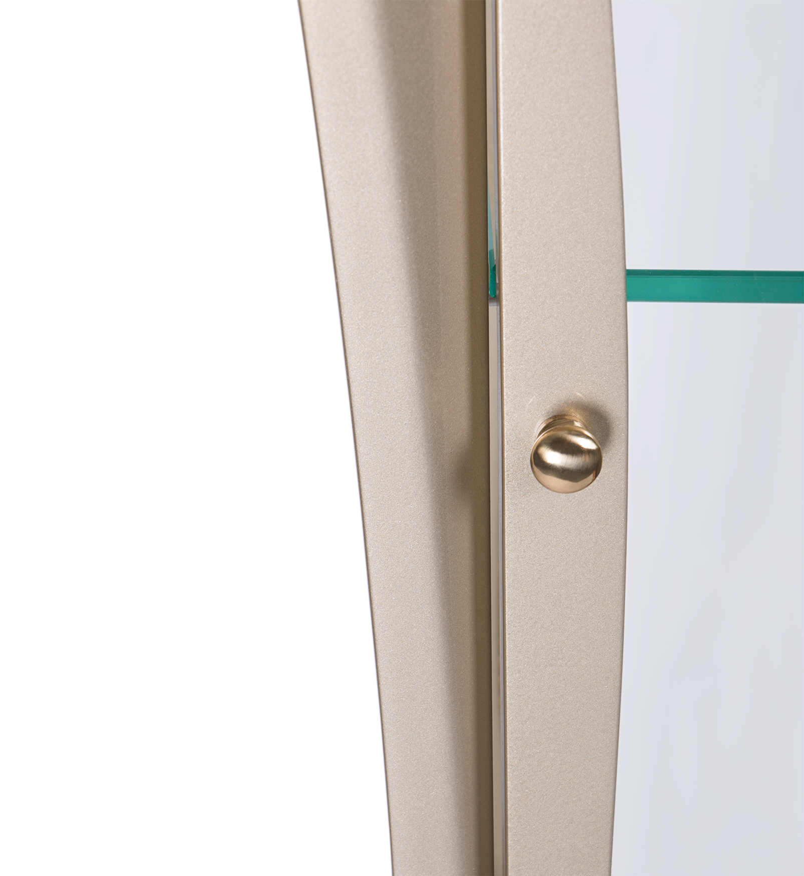 Vetrina Slim Color Crema Empire