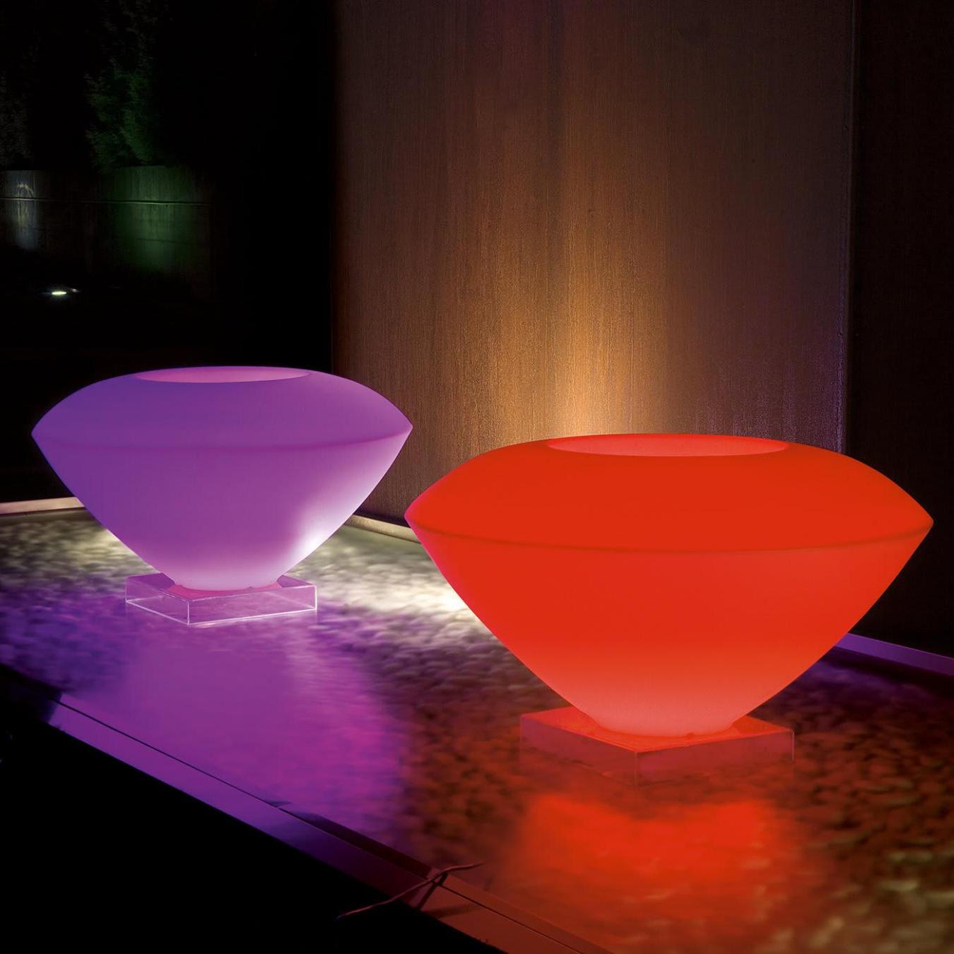 Lampada da Terra Esterna Trotty Bianca
