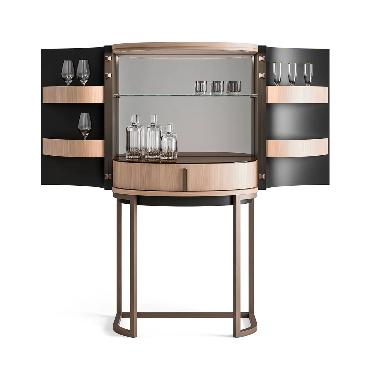 Mobile Bar Curvo Italia