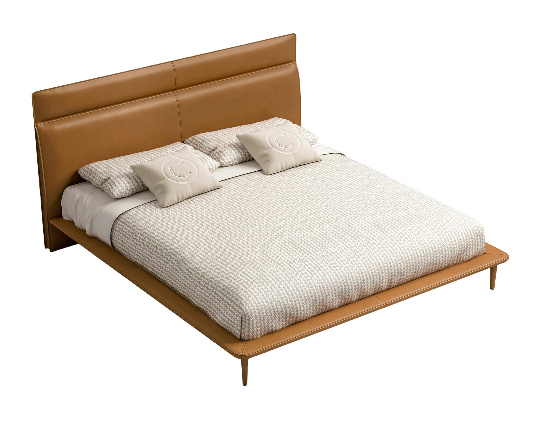 Letto Moderno in Pelle