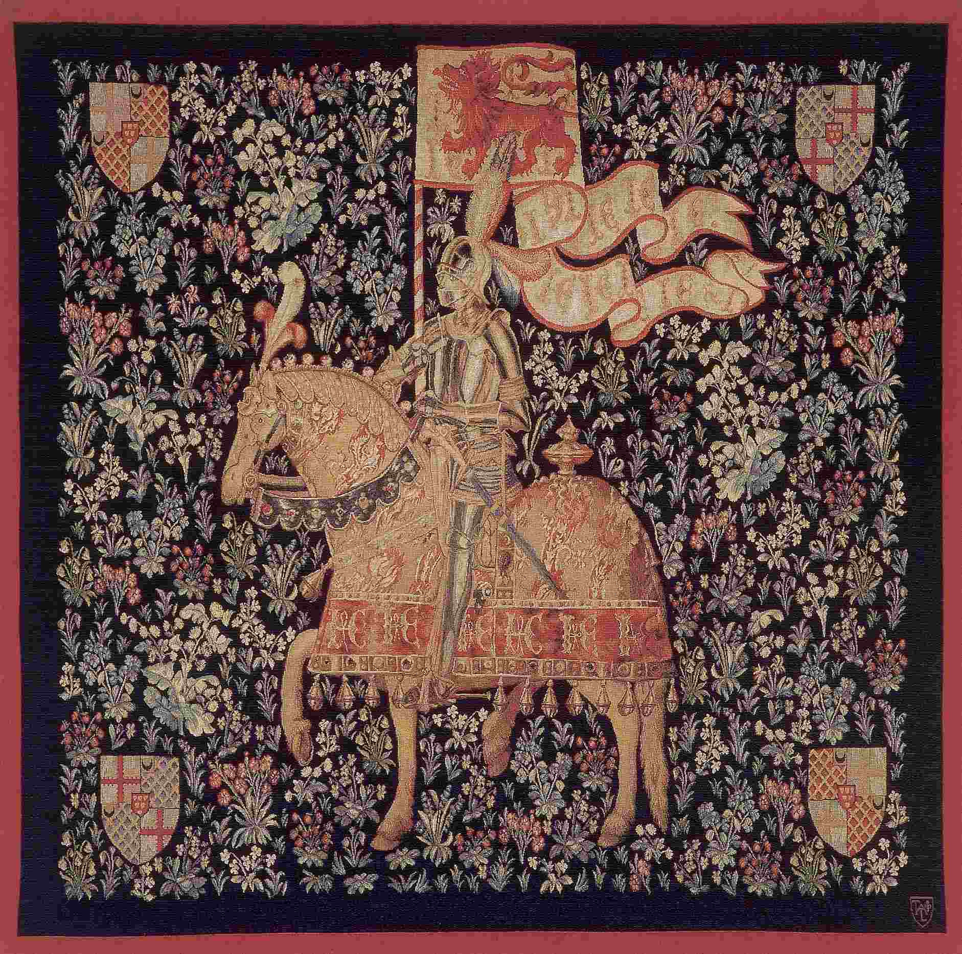 Arazzo Il Cavaliere Quadrato