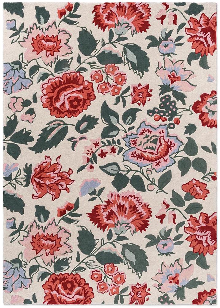 Tappeto Wendling Floreale Papavero Rosso