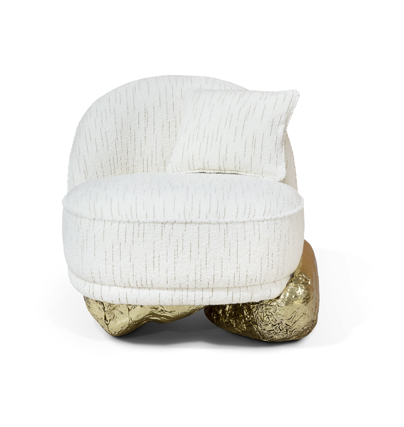 Poltrona Bianca Angora II