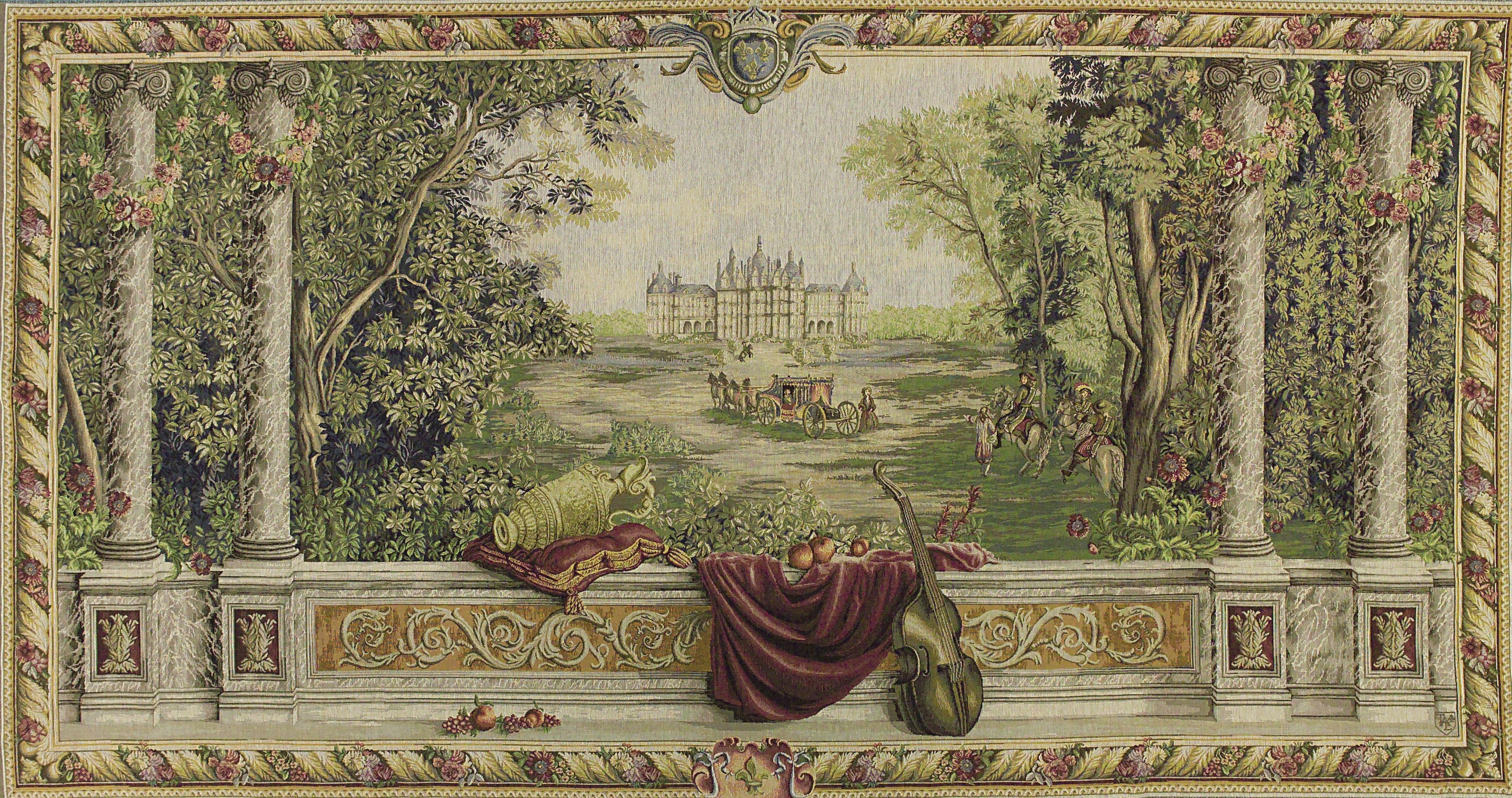 Arazzo Vegetazione al Castello (Grande)