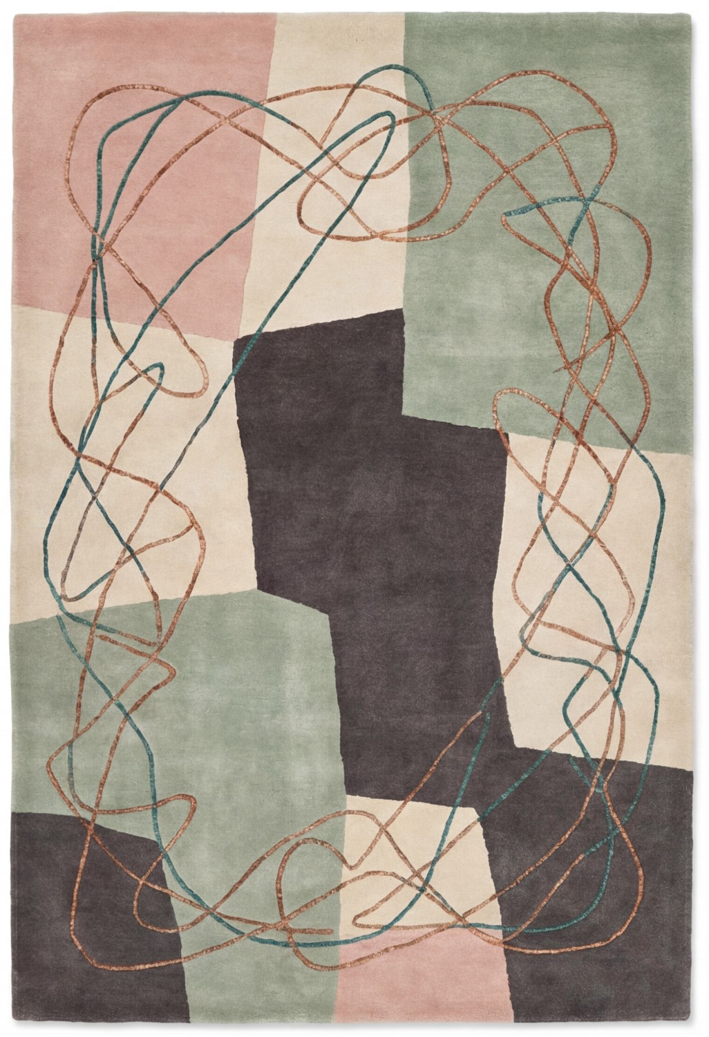 Tappeto Muted Patchwork