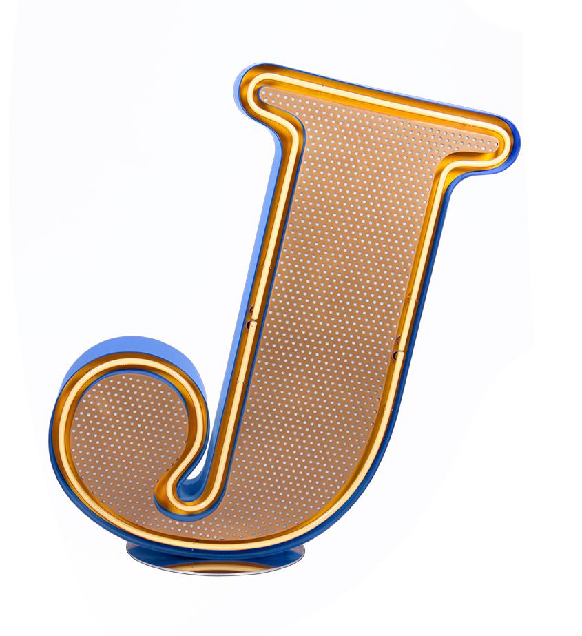 Lettera Luminosa Joyful J Lettera Luminosa Joyful J