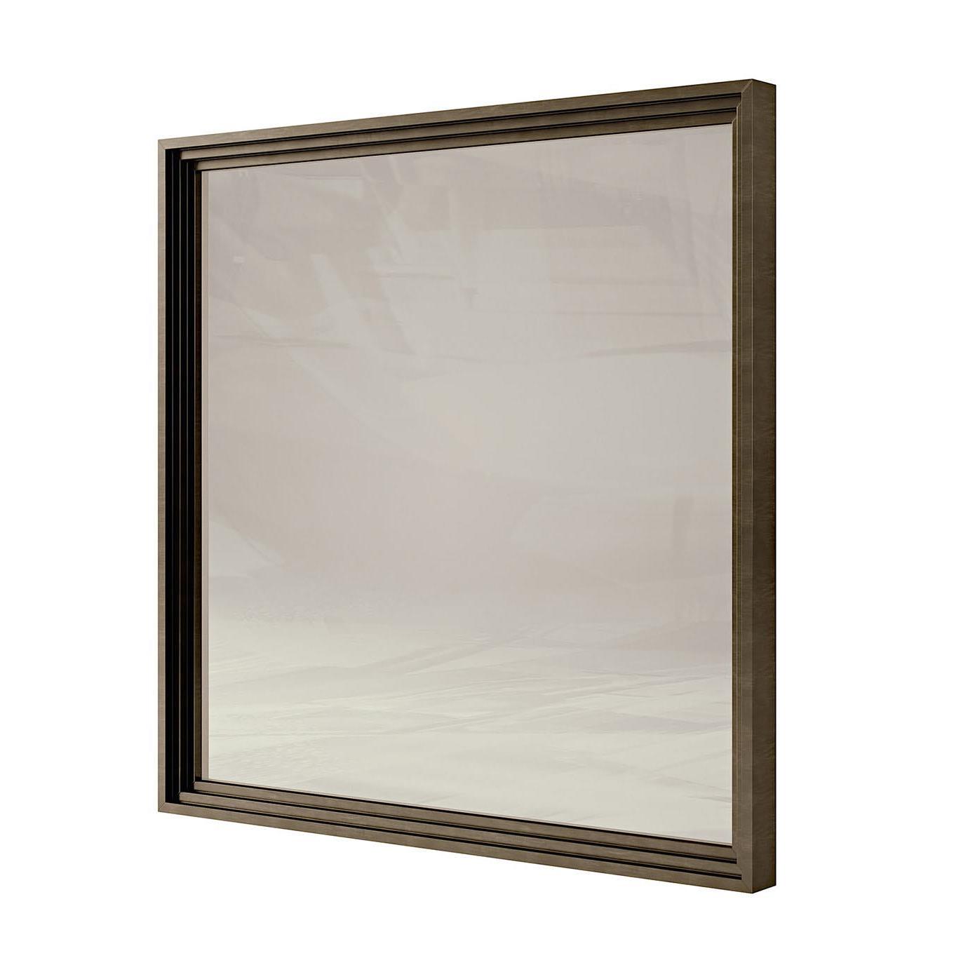 Specchio con Cornice in Legno