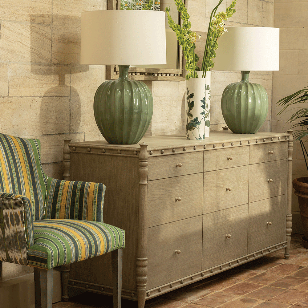 Credenza Morris Greyed Oak