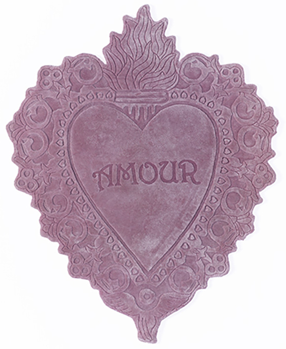 Tappeto Devotion Viola Chiaro