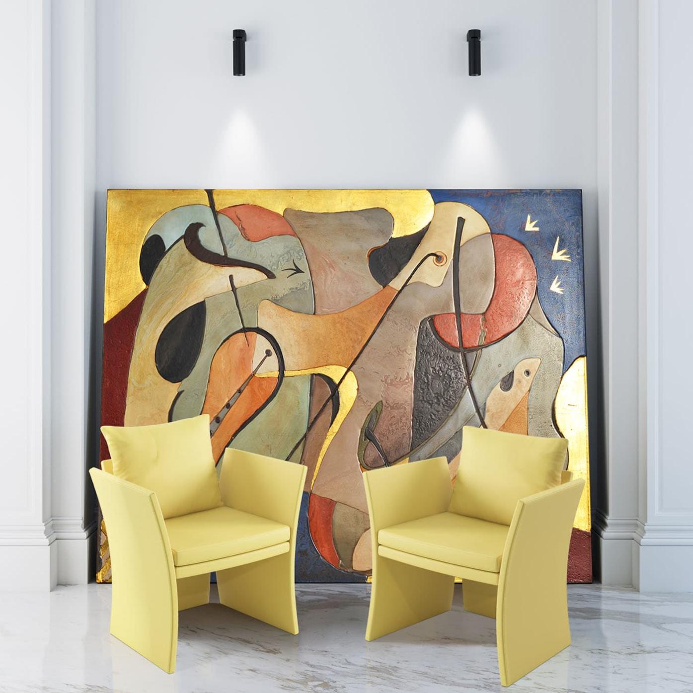 Pannello decorativo da parete Vibrazioni