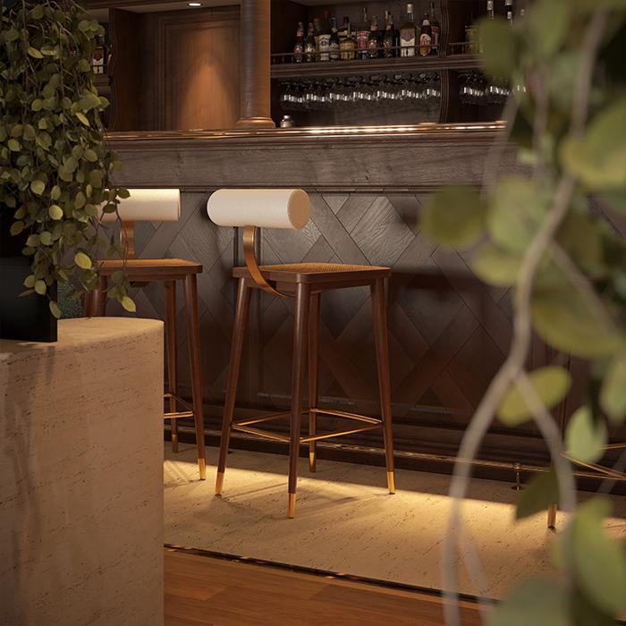 Sgabello da Bar Troy - 2