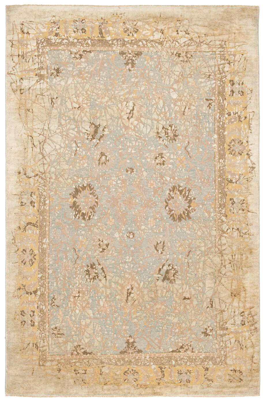 Tappeto Ziegler Prince Pleasure Blu Grigio