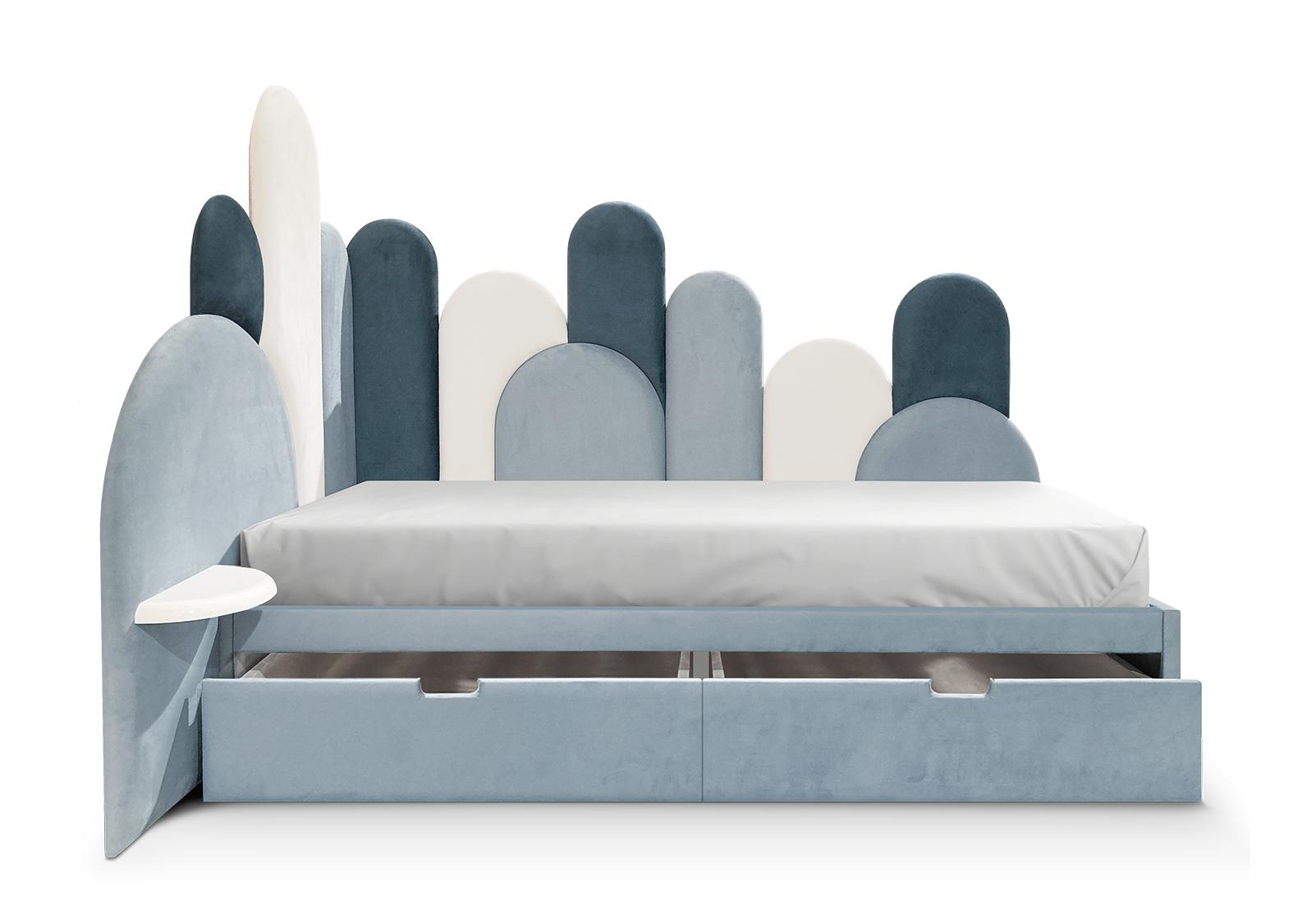 Letto Per Bambini Cozy Haven Corner | Configurazione: 1 cassetto | Misura del materasso: 190 × 200 cm