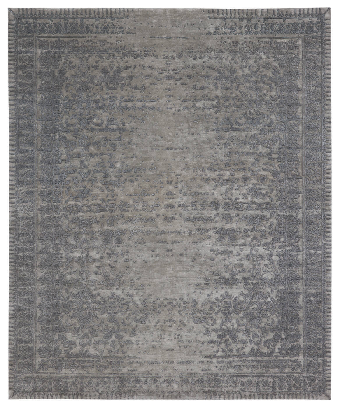 Tappeto Ferrara Stomped Reverse Grigio 2 | Misura: 350 x 450 cm