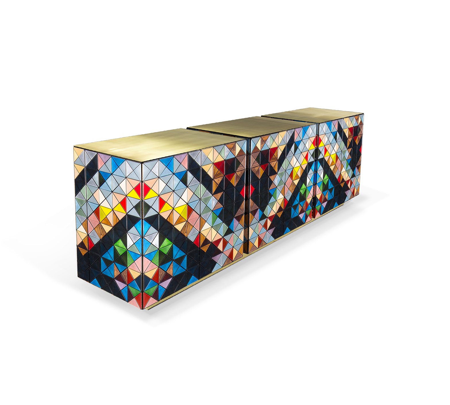 Credenza Luxe Multicolore Mosaic