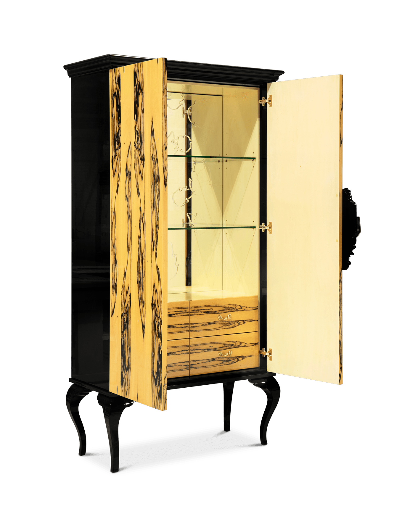 Mobile Reale in Ebano Louvre