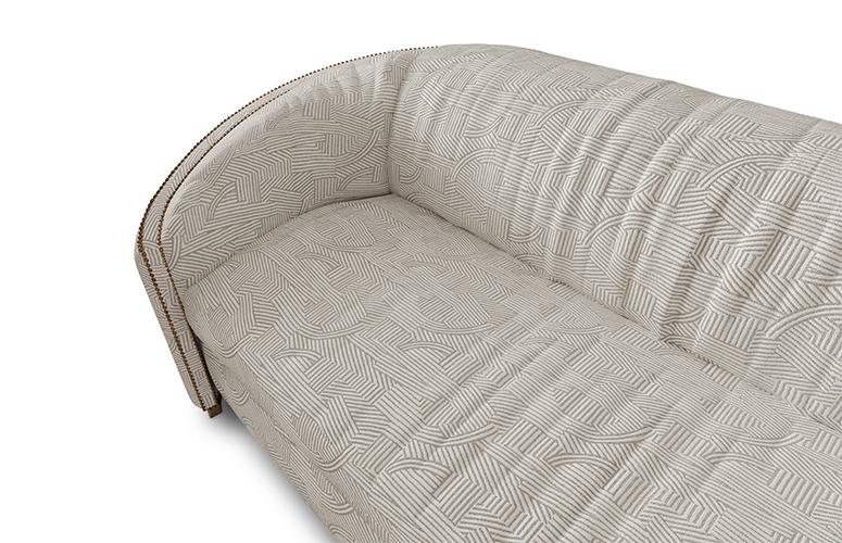Divano Curvo Premium Comfort Beige