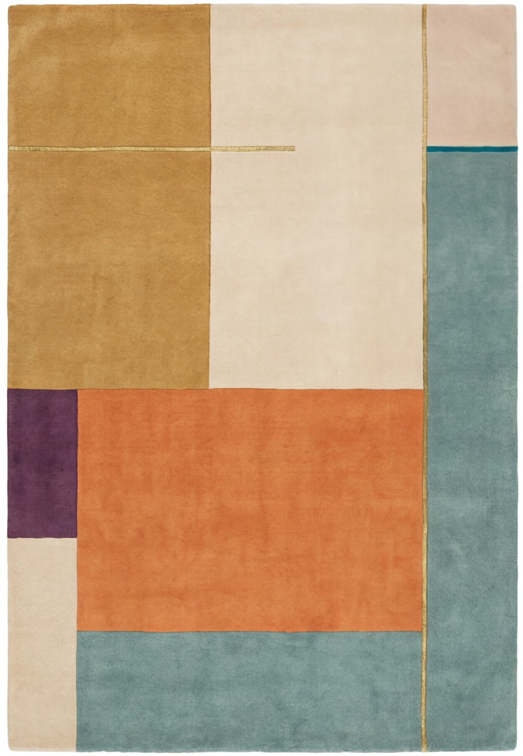 Tappeto Warm Blocks
