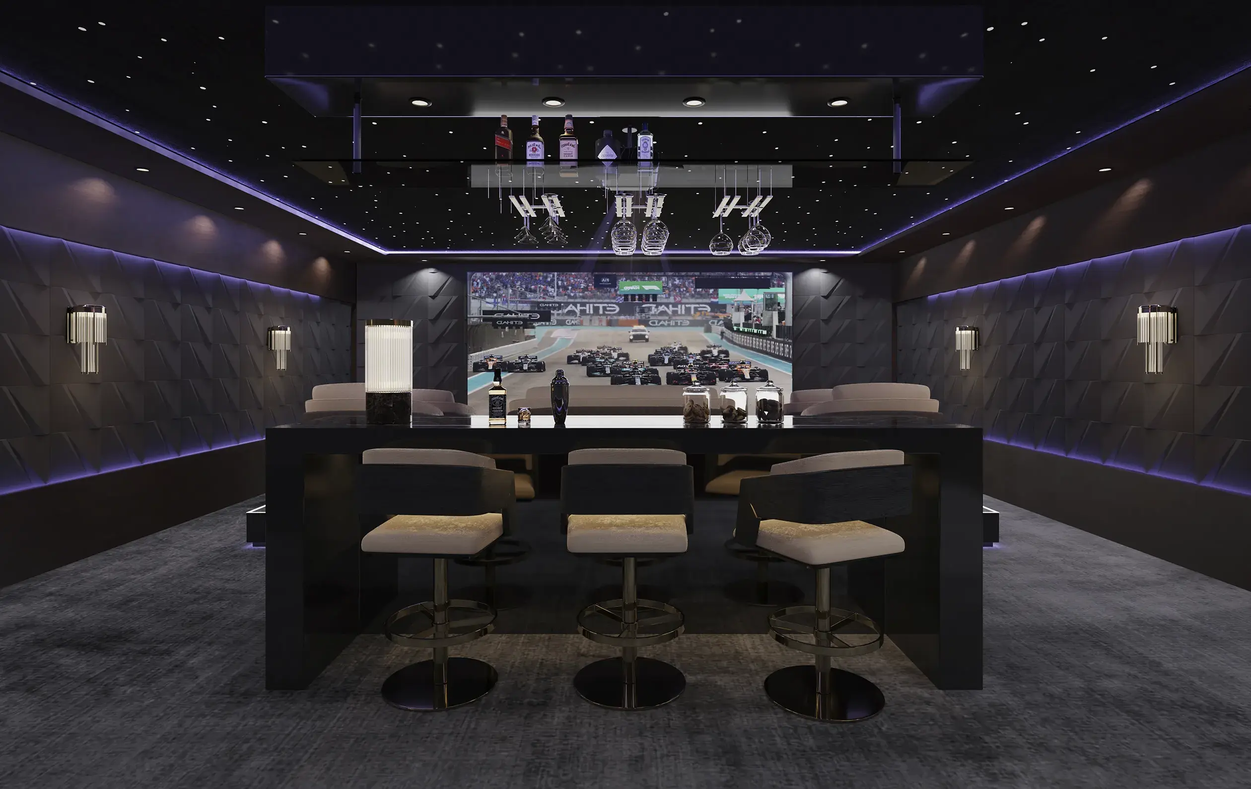 Sedia da Bar Girevole Crown - 4